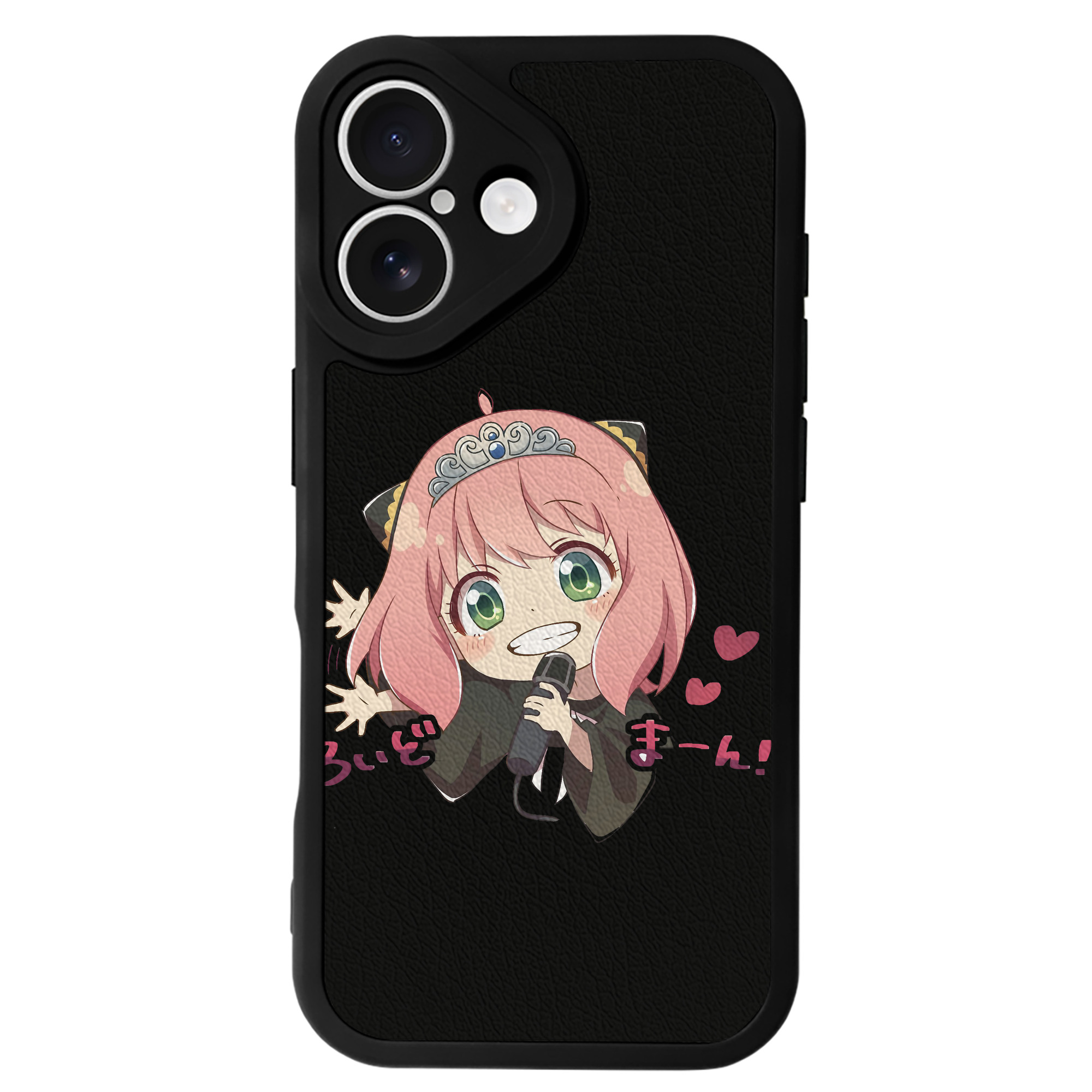 （画像用） SPY×FAMILY间谍家家酒 【iPhone 16シリーズ対応】シリコンスマホケース（レザー調） 材質：シリコン